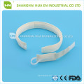 Disposable medical white color tracheostomy tube holder